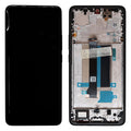 Οθόνη με Touch Screen & Μεσαίο Πλαίσιο Xiaomi Redmi Note 13 Pro Plus 5G Μαύρο (Original)