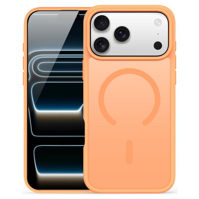 Θήκη TPU & PC Dux Ducis Apple iPhone 17 Pro Magnetic MagSafe (Open Ring Version) Yind Πορτοκαλί