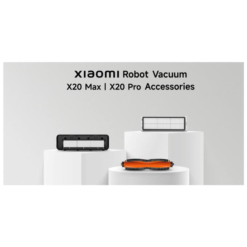 Ανταλλακτικό Κάλυμμα Βούρτσας Xiaomi BHR9632GL για Ρομποτική Σκούπα Xiaomi X20 Max/ X20 Pro/ 5/ 5 Pro Μαύρο