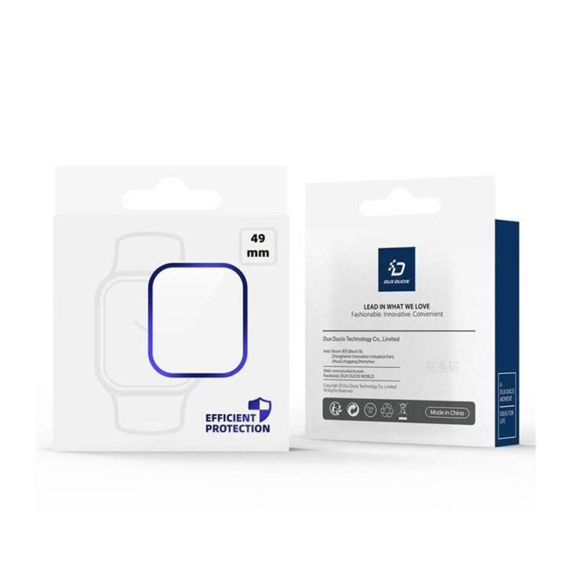 Tempered Glass Dux Ducis Apple Watch Ultra 1/ 2/ 3 49mm Ασημί (1 τεμ.)