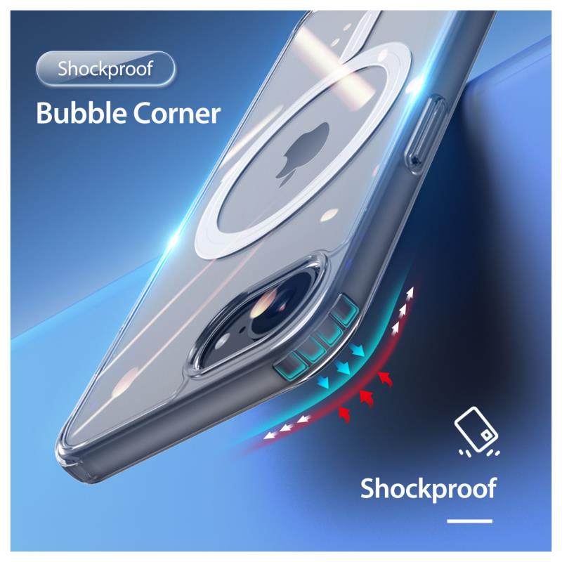 Θήκη TPU & PC Dux Ducis Apple iPhone 16e Magnetic MagSafe Clin Διάφανο