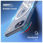 Θήκη TPU & PC Dux Ducis Apple iPhone 16e Magnetic MagSafe Clin Διάφανο