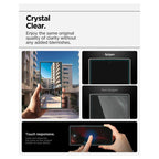 Tempered Glass Full Face Spigen Glas.tR EZ-FIT Samsung Galaxy Z Fold 7 5G (2 τεμ.)