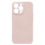 Θήκη Liquid Silicon inos Apple iPhone 13 Pro L-Cover Σομόν