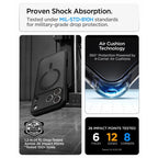 Θήκη TPU & PC Spigen Apple iPhone 18 Pro Max/ 17 Pro Max MagSafe Ultra Hybrid Frost Μαύρο