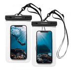 Universal Αδιάβροχη Θήκη Spigen A601 για Smartphones έως 6.8" Διάφανο (2 τεμ.)