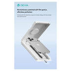 Tempered Glass Full Face HD Devia Apple iPhone 17 με Βοηθητικό Εργαλείο Van Μαύρο (1 τεμ.)