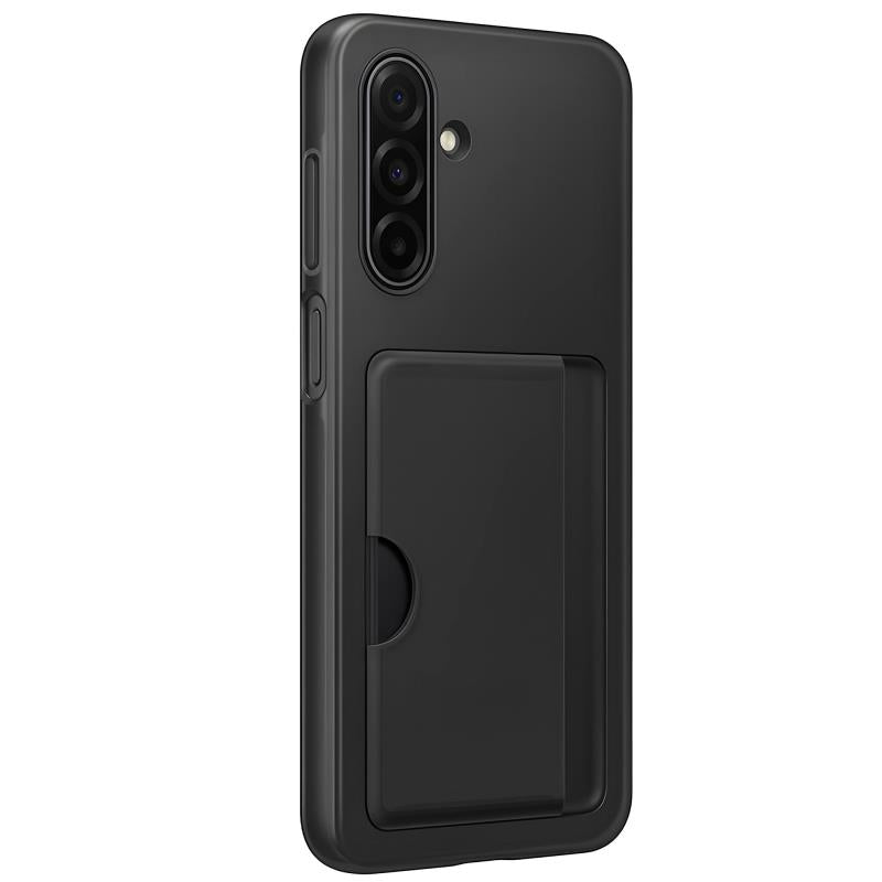 Θήκη Σιλικόνης Samsung EF-OA176TBE A176 Galaxy A17 5G με Card Slot Μαύρο