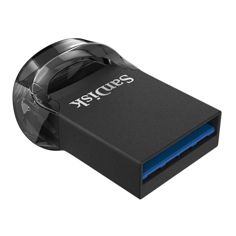 USB 3.1 Flash Disk SanDisk Ultra Fit SDCZ430 USB A 128GB 400MB/s Μαύρο