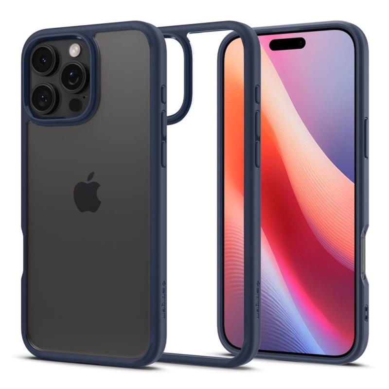 Θήκη TPU & PC Spigen Apple iPhone 16 Pro Max Ultra Hybrid Σκούρο Μπλε