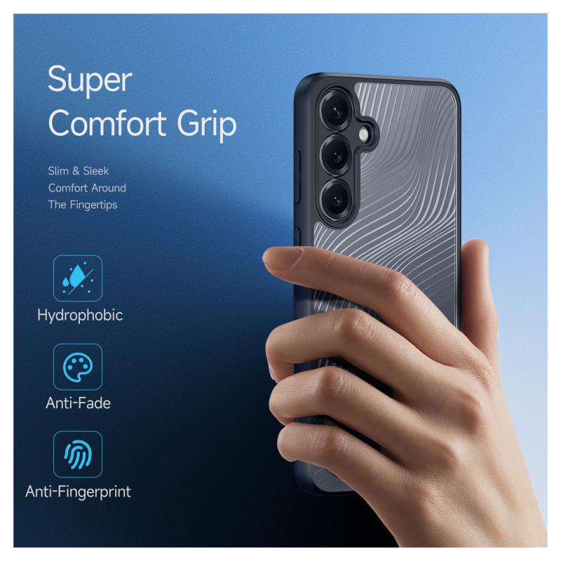 Θήκη TPU & PC Dux Ducis Samsung Galaxy S25 5G Aimo Μαύρο