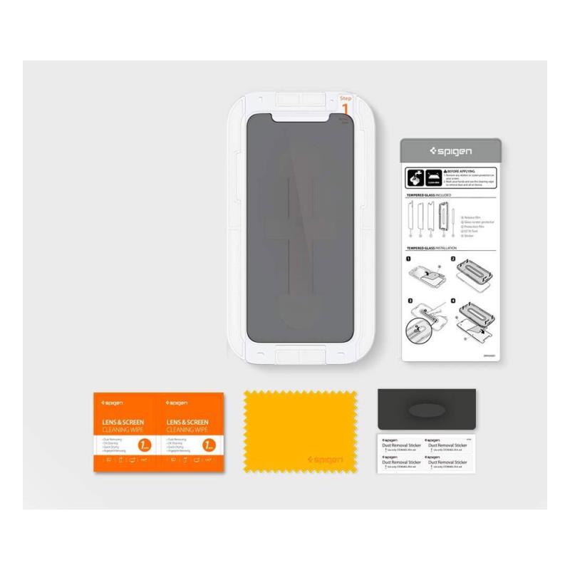 Tempered Glass Full Face Privacy Spigen Glas.tR Align Master Apple iPhone XR/ iPhone 11 (1 τεμ.)