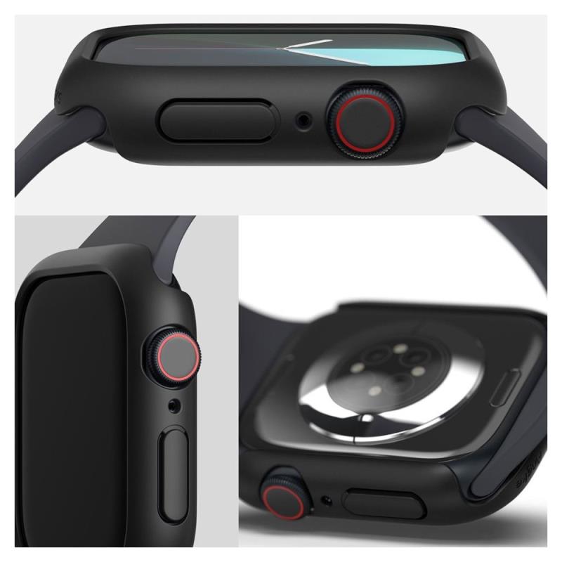 Θήκη PC Ringke Slim Apple Watch 10/ 11 42mm Διάφανο & Μαύρο (2 τεμ.)