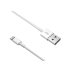 Καλώδιο Σύνδεσης USB 2.0 Devia EC080 USB A σε Lightning 10W 1m Smart Λευκό