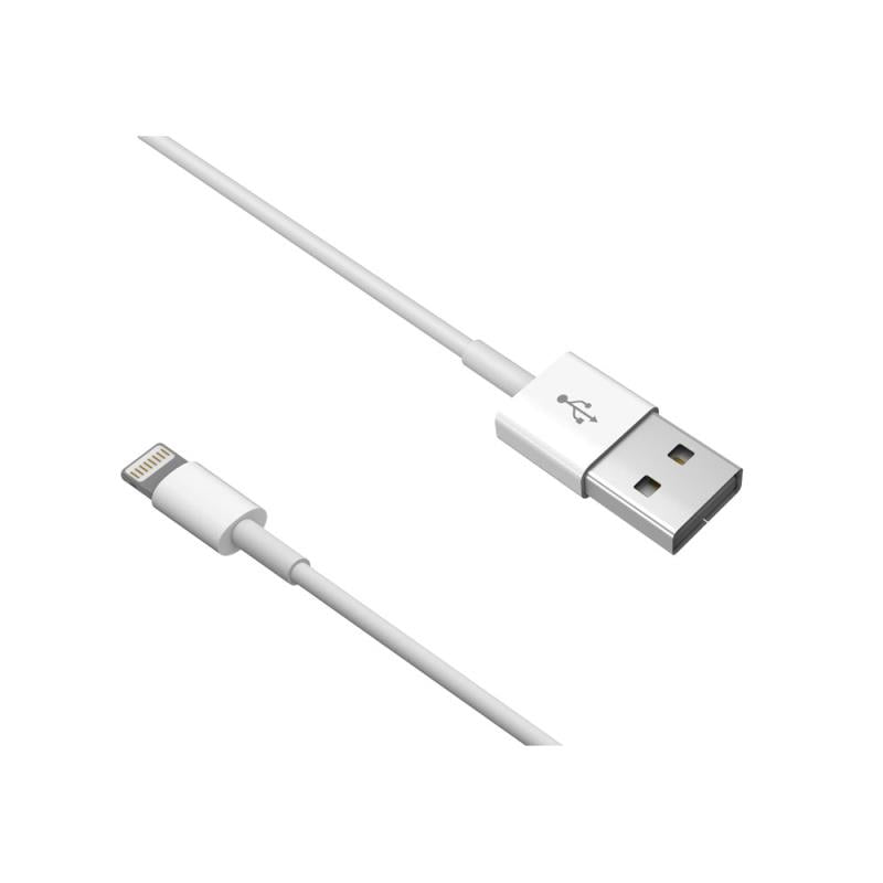 Καλώδιο Σύνδεσης USB 2.0 Devia EC080 USB A σε Lightning 10W 1m Smart Λευκό