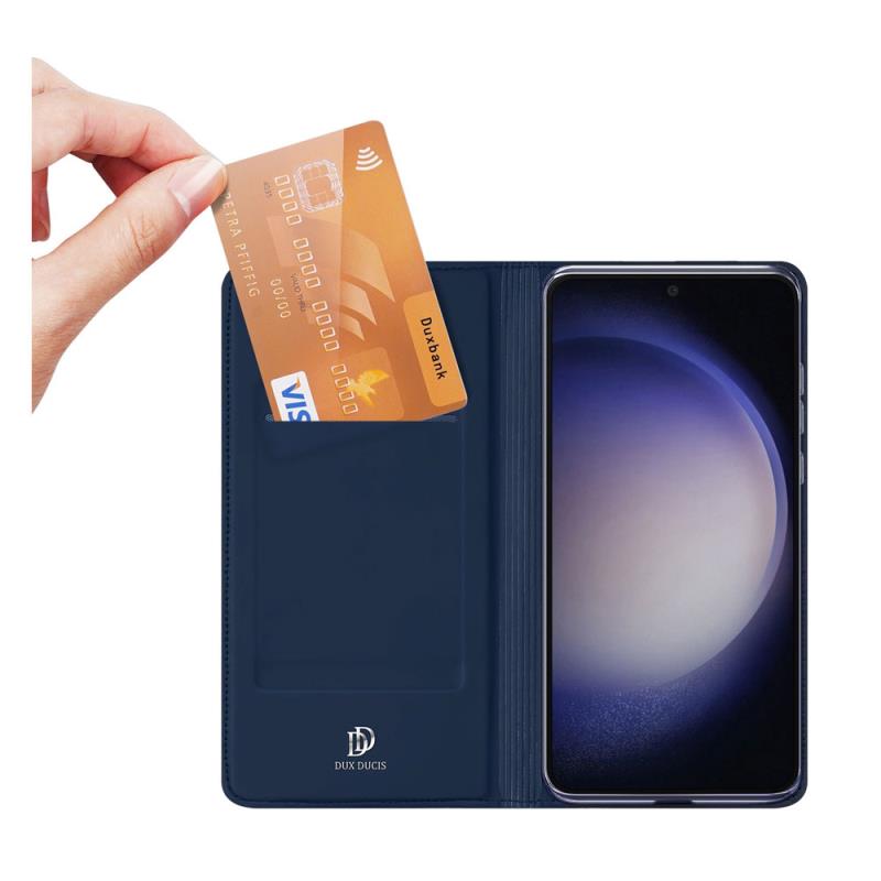 Θήκη Flip Dux Ducis Samsung Galaxy S23 FE 5G Skin Pro Μπλε