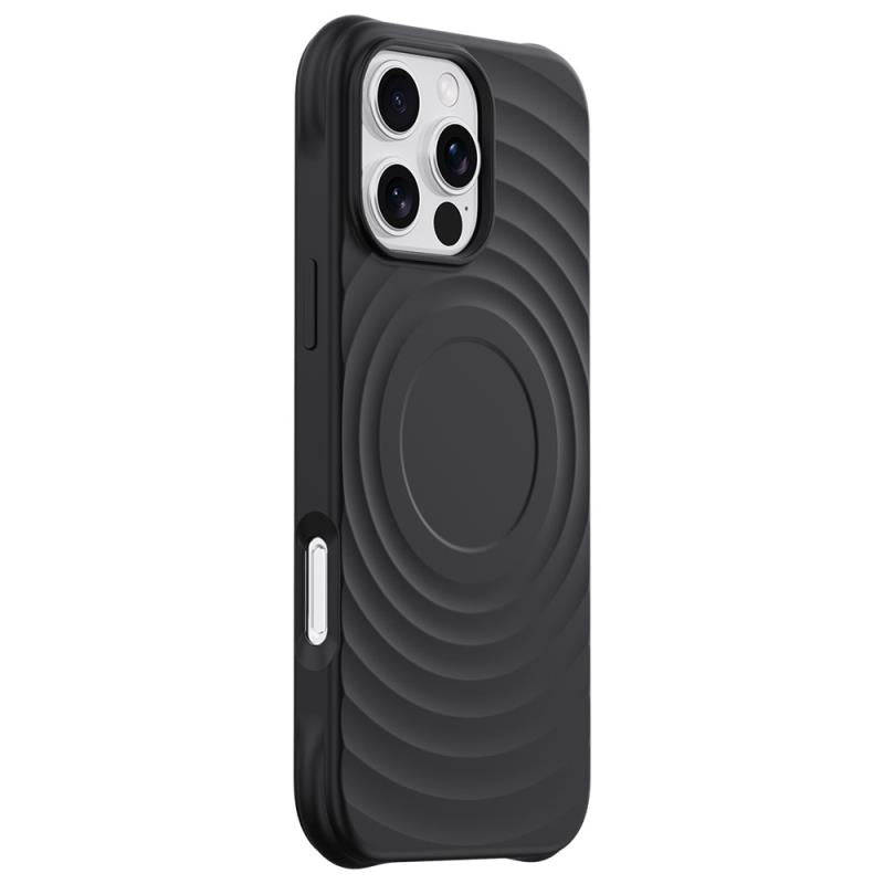Θήκη TPU Devia Apple iPhone 16 Pro Magnetic Shock Proof Ripple Μαύρο