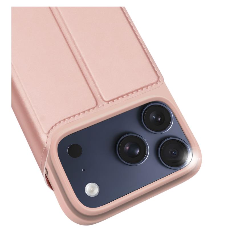 Θήκη Flip Dux Ducis Apple iPhone 17 Pro Skin Pro Ροζ