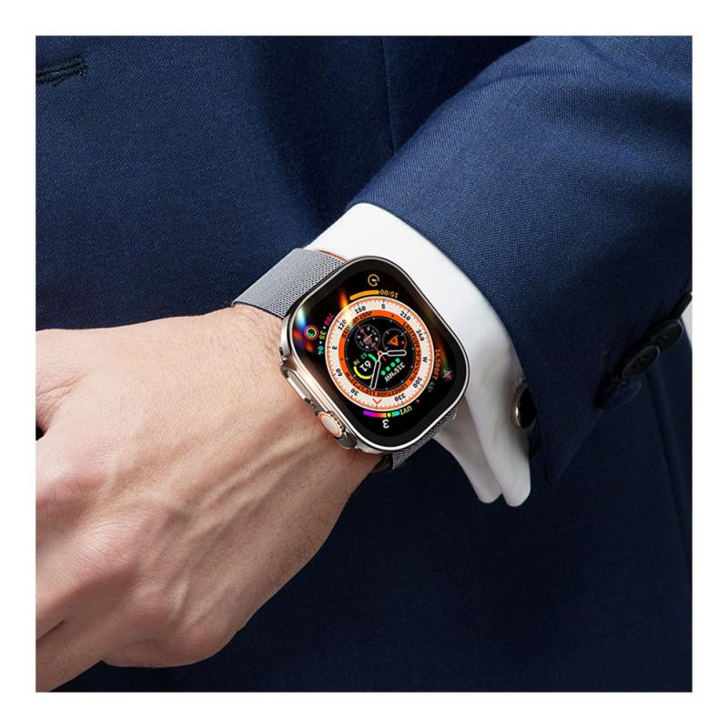 Θήκη PC Dux Ducis Hamo Metallic Apple Watch Ultra 1/ 2/ 3 49mm Ασημί