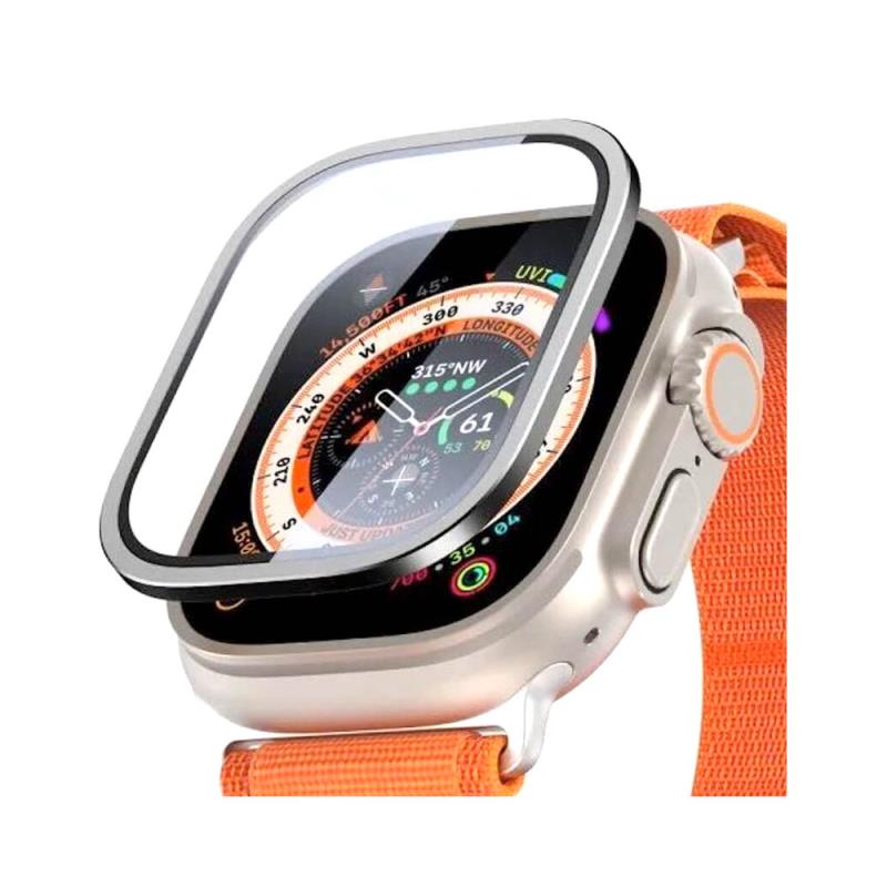 Tempered Glass Dux Ducis Apple Watch Ultra 1/ 2/ 3 49mm Μαύρο (1 τεμ.)
