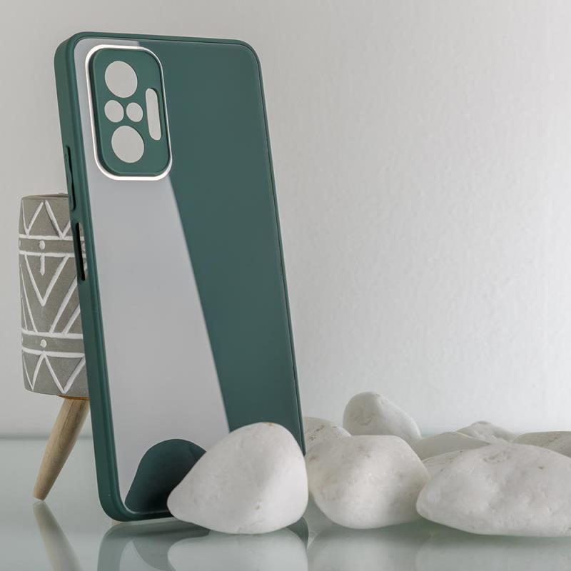 Θήκη TPU & Glass inos Apple iPhone 12 Pro Max CamGuard Πράσινο