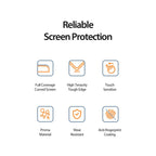 Tempered Glass Dux Ducis Apple Watch Series 7/ 8/ 9 45mm Μαύρο (2 pcs)