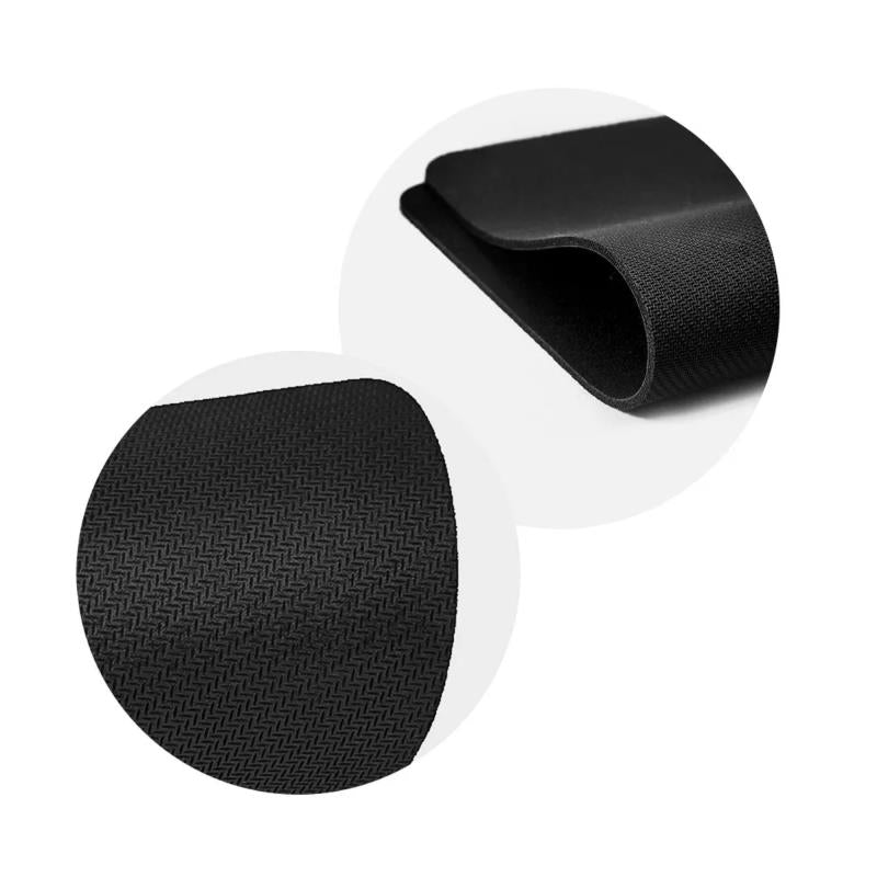 Mousepad 22x19cm Μαύρο (1 τεμ.) (Ασυσκεύαστο)