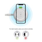 Ασύρματος Φορτιστής Devia EA242 V3 15W για Smartphones Allen Λευκό