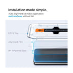 Tempered Glass Full Face Spigen Glas.tR EZ-FIT Samsung S921 Galaxy S24 5G/ S931 Galaxy S25 5G (2 τεμ.)