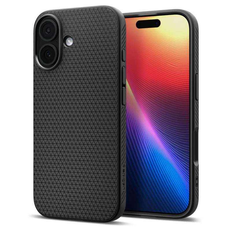 Θήκη Soft TPU Spigen Liquid Air Apple iPhone 17 Μαύρο