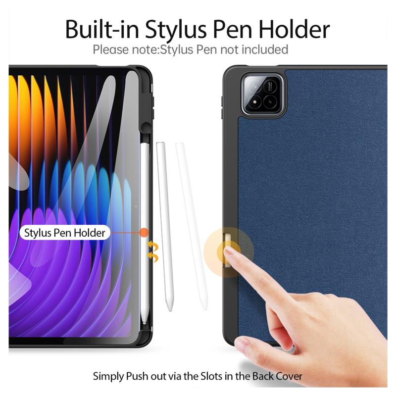 Θήκη TPU Flip Shock Proof Dux Ducis Domo Xiaomi Pad 7/ Pad 7 Pro 11.2" Μαύρο