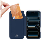 Θήκη Flip Dux Ducis Apple iPhone 17 Pro Skin Pro Μπλε