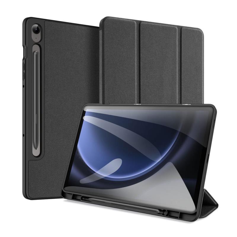 Θήκη TPU Flip Shock Proof Dux Ducis Domo Samsung Galaxy Tab S9 FE 10.9" Wi-Fi/ 5G Μαύρο