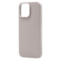 Θήκη Liquid Silicon inos Apple iPhone 16 Pro 5G Velvet Ανοιχτό Γκρι