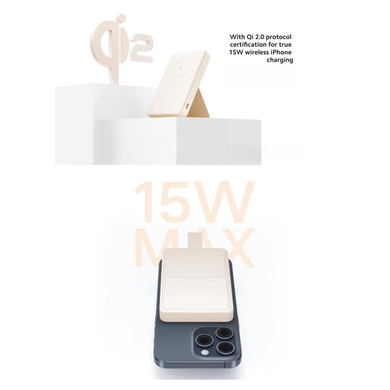 Φορτιστής Ανάγκης Xiaomi BHR9074GL 15W 6000mAh Magnetic Λευκό