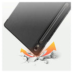 Θήκη TPU Flip Shock Proof Dux Ducis Domo Samsung Galaxy Tab S9 FE 10.9" Wi-Fi/ 5G Μαύρο