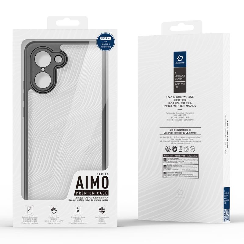 Θήκη TPU & PC Dux Ducis Aimo OnePlus Nord CE5/ Ace 5 Racing Μαύρο