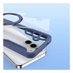 Θήκη Flip Dux Ducis Samsung Galaxy S24 5G Magnetic Wallet με Stand Skin X Pro Μπλε