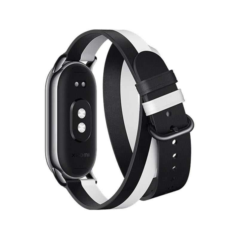 Λουράκι Xiaomi Smart Band 8 Διπλό BHR7311GL Μαύρο-Λευκό