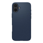 Θήκη Soft TPU Spigen Liquid Air Apple iPhone 16 Σκούρο Μπλε