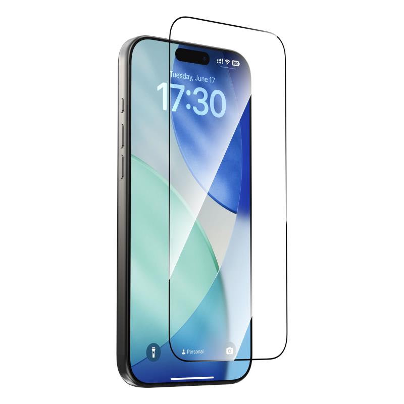Tempered Glass Full Face HD Devia Apple iPhone 17 Pro Max Star Μαύρο