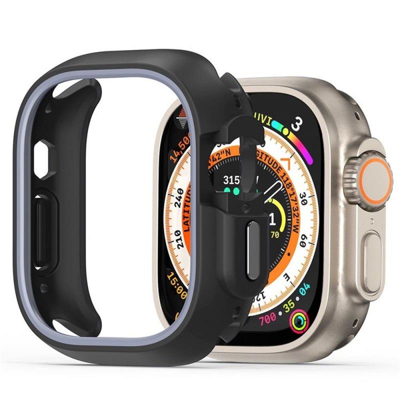 Θήκη PC Dux Ducis Bamo Apple Watch Ultra 1/ 2/ 3 49mm Μαύρο-Γκρι