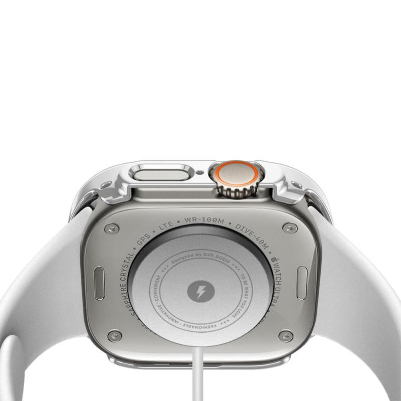 Θήκη PC Dux Ducis Hamo Metallic Apple Watch Ultra 1/ 2/ 3 49mm Ασημί