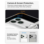 Θήκη TPU & PC Spigen Apple iPhone 18 Pro Max/ 17 Pro Max MagSafe Ultra Hybrid Διάφανο-Λευκό