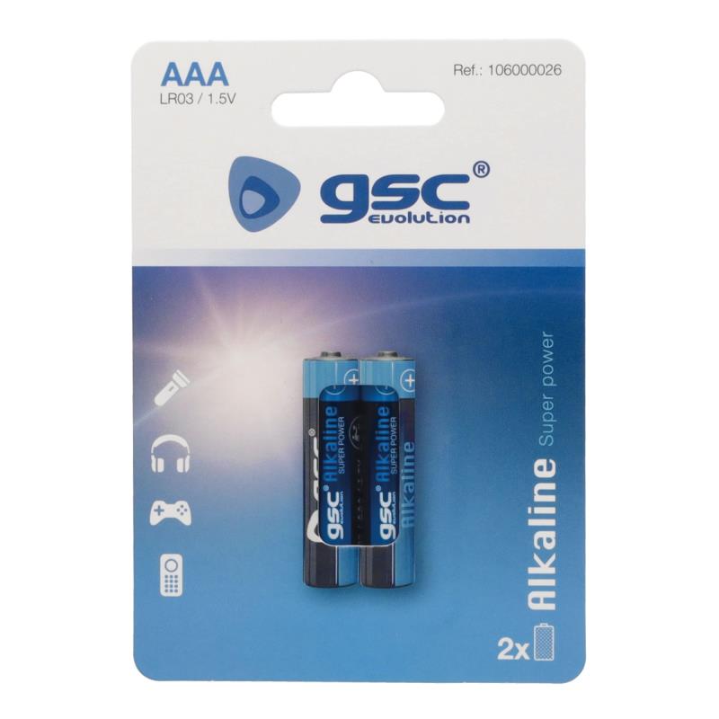 Μπαταρία GSC Alkaline Super Power AAA LR03 (2 τεμ.)
