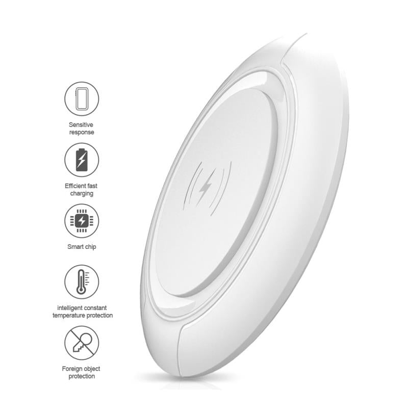 Ασύρματος Φορτιστής Devia EA242 V3 15W για Smartphones Allen Λευκό