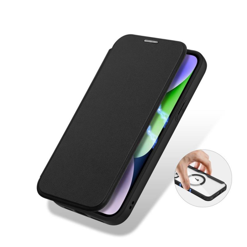 Θήκη Flip Dux Ducis Apple iPhone 15 Plus Wallet Skin X Pro Μαύρο