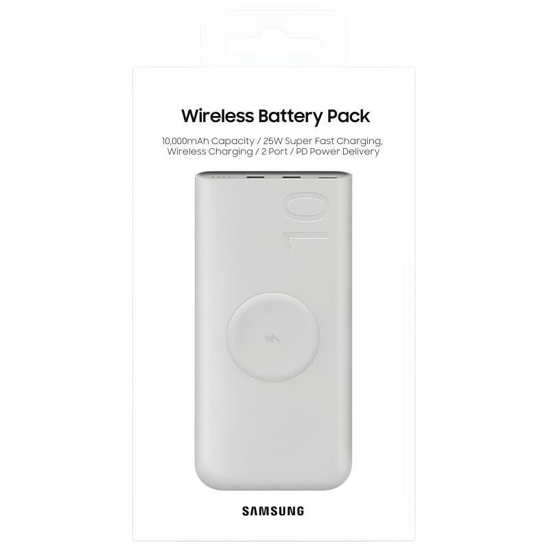 Φορτιστής Ανάγκης Samsung EB-U2510XUEGEU 10000mAh 25W PD & Fast Qi Μπεζ