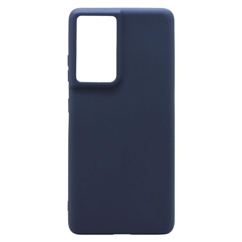Θήκη Soft TPU inos Samsung G998 Galaxy S21 Ultra 5G S-Cover Μπλε
