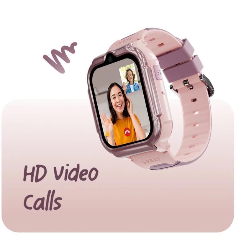 Smartwatch HiFuture Kidguard G1 για Παιδιά Ροζ-Μωβ